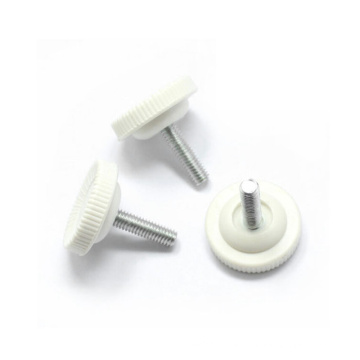 Plastic head knob screw small colorful carbon steel M3-M28 white black yellow head